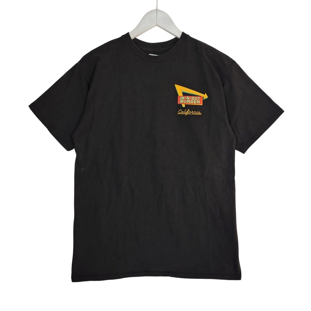 In-N-Out Burger California 2020 T-Shirt Mens Medium Black Graphic Tee